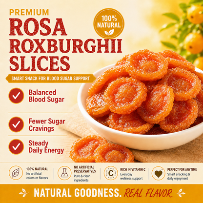 🧑‍⚕️💯Say goodbye to sugar spikes! 🌿Support healthy glucose metabolism with Rosa Roxburghii Slices- QZE