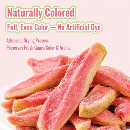 🫧🥝Say goodbye to sugar spikes! 💐Satisfy your cravings with our fiber-rich Red Guava slices-QZE