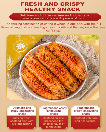 🦐Alaskan Mantis Shrimp - 🏆💎Ready to Eat High-Protein Seafood Snack-QZE