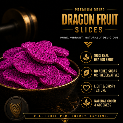 🍆🍆 Freeze-Dried Red Dragon Fruit — Natural Support for Energy, Stamina & Male Vitality-GD