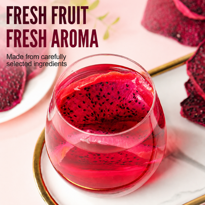 🪭Say goodbye to high-calorie guilt!🪭Satisfy Your Cravings with Our Fiber-Rich Red Dragon Fruit Slices-H1