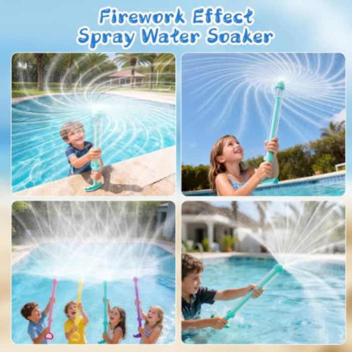 🥳2026 HOT SALE🥳💞Fireworks Water Gun,Perfect for beach, pool or bath. Lightweight & ergonomic-923