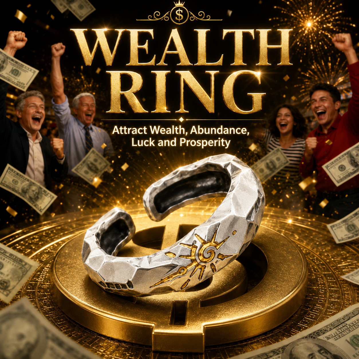 💰🎉 Fortune Flow Money Ring – Easily make all your wishes come true-H1💸