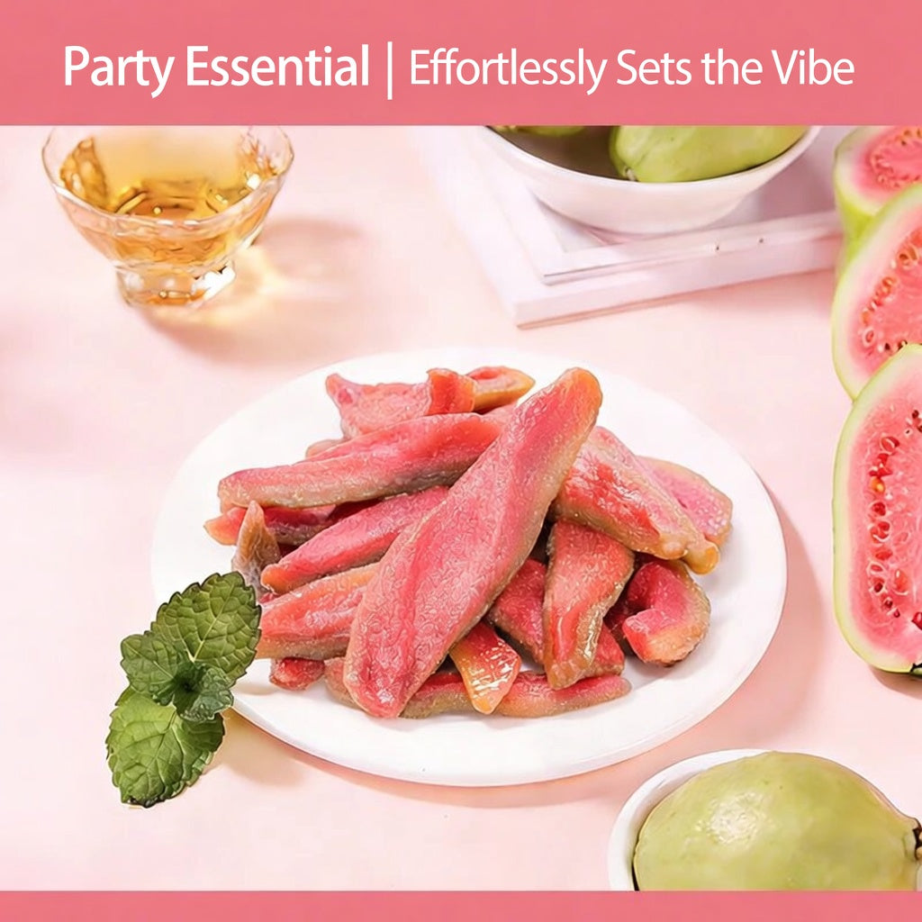 🪄🥝Say goodbye to high-calorie guilt! 💐Satisfy your cravings with our fiber-rich Red Guava slices-QZE