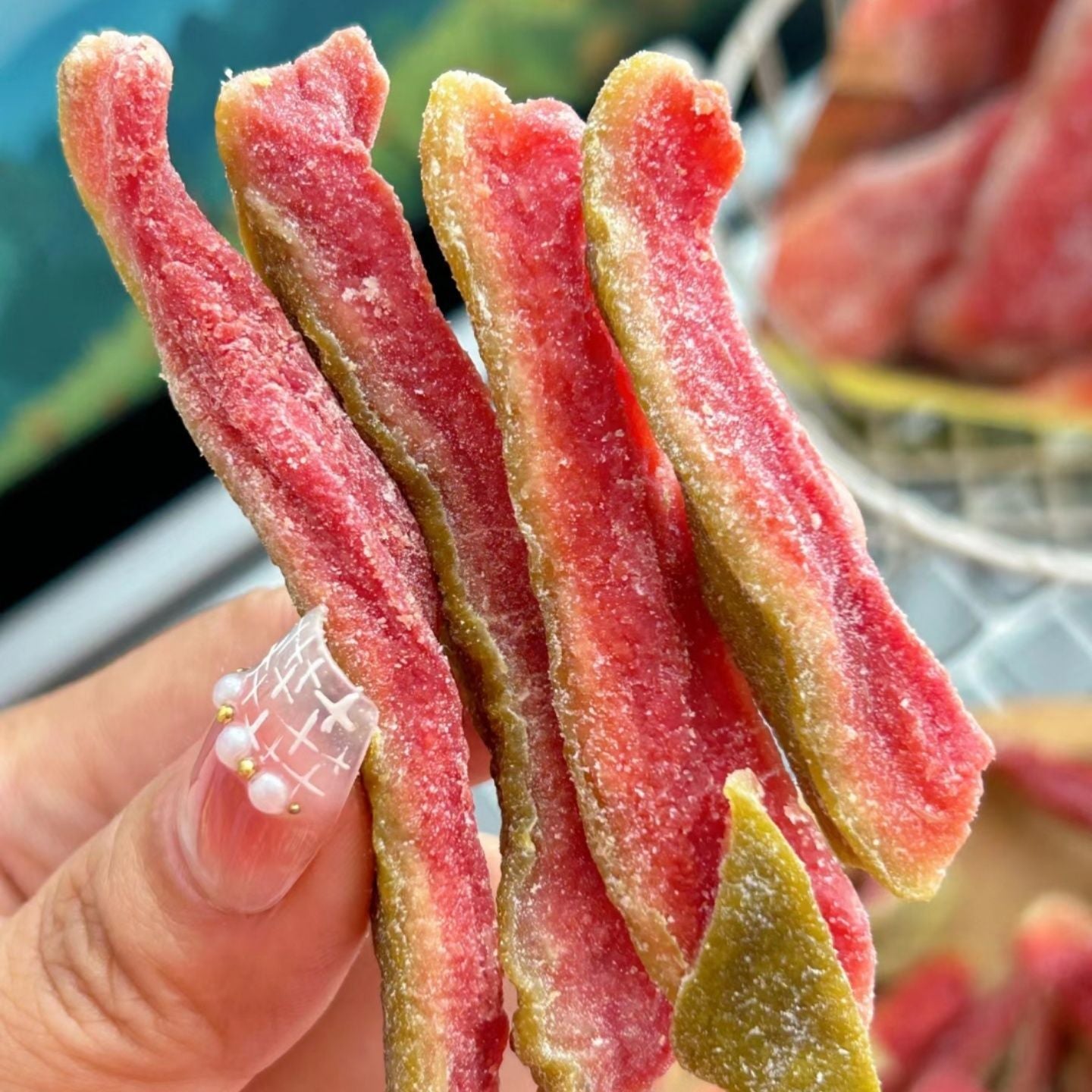 🪄🥝Say goodbye to high-calorie guilt! 💐Satisfy your cravings with our fiber-rich Red Guava slices-QZE