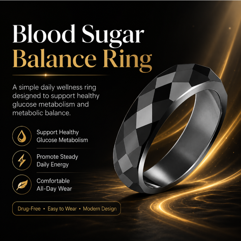🩸🦄Tired of Blood Sugar Swings? 😩 The Blood Sugar Balance Ring Helps Support Stable Energy & Glucose Balance - QZE