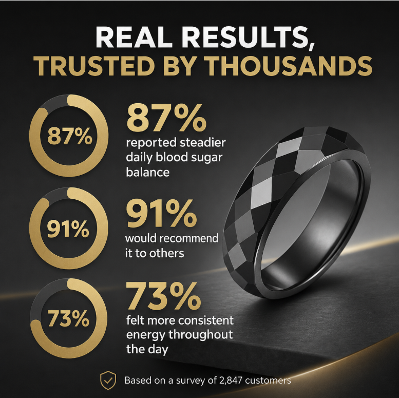 🩸🦄Tired of Blood Sugar Swings? 😩 The Blood Sugar Balance Ring Helps Support Stable Energy & Glucose Balance - QZE