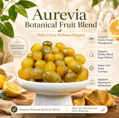 🍊 Aurevia™ Botanical Fruit Blend — Support Healthy Weight & Blood Sugar Balance Naturally ⚖️🩸