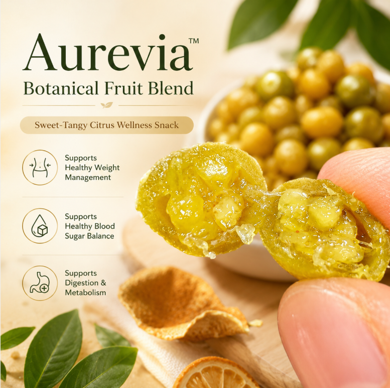 🍊 Aurevia™ Botanical Fruit Blend — Support Healthy Weight & Blood Sugar Balance Naturally ⚖️🩸