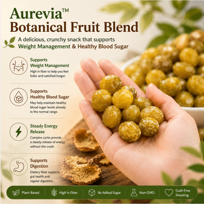 🍊 Aurevia™ Botanical Fruit Blend — Support Healthy Weight & Blood Sugar Balance Naturally ⚖️🩸