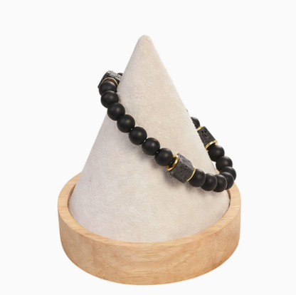 💰🎇 Lava Stone Healing Bracelet – 🎊💸Attract Wealth, Elevate Your Fortune & Turn Your Wishes Into Reality