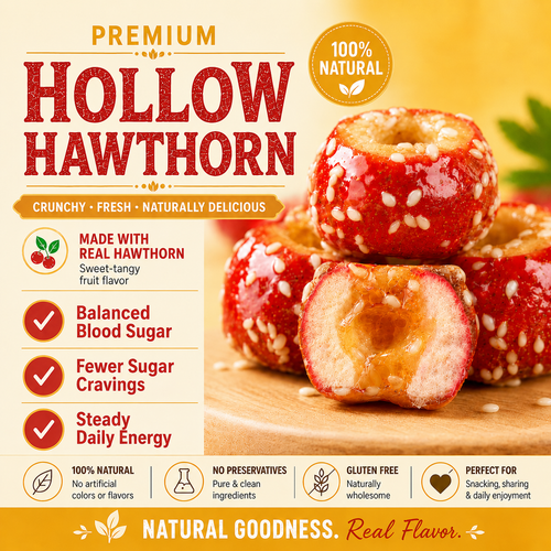 💫☄️Say goodbye to sugar spikes! 🌿Support healthy glucose metabolism with premium Hollow Hawthorn. - QZE
