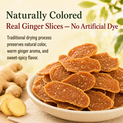🌼🍾Say goodbye to sugar spikes! 🌿Support healthy glucose metabolism with premium GINGER SLICES - QZE