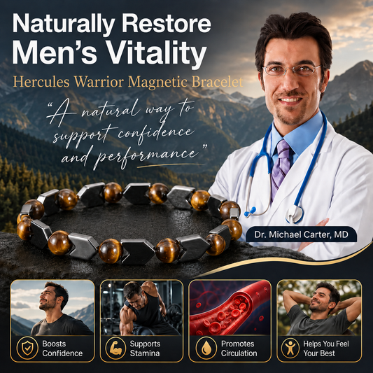 🥇🐦 Men’s Strength & Vitality Chain — Hercules Warrior Bracelet🌽🏆Boost Masculine Energy, Drive & Lasting Confidence-XA