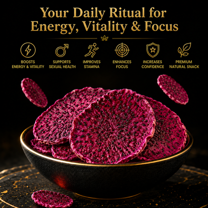 🔥Premium Red-Fleshed Pitaya Slices Supports Energy Stamina & Daily Vitality-H1
