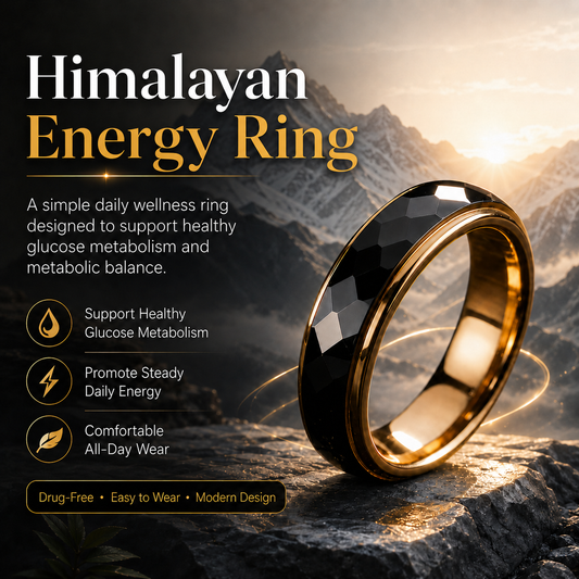 𝑶𝒇𝒇𝒊𝒄𝒊𝒂𝒍 𝑺𝒕𝒐𝒓𝒆  | 👨‍⚕️🥤Tired of Blood Sugar Swings? 😩 Discover the Himalayan Energy Ring for Daily Blood Sugar & Energy Support⚖️ - QZE
