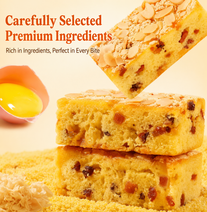 🍘Say goodbye to high-calorie guilt! 🍘 Healthy Millet Apple Hawthorn Cake-H1