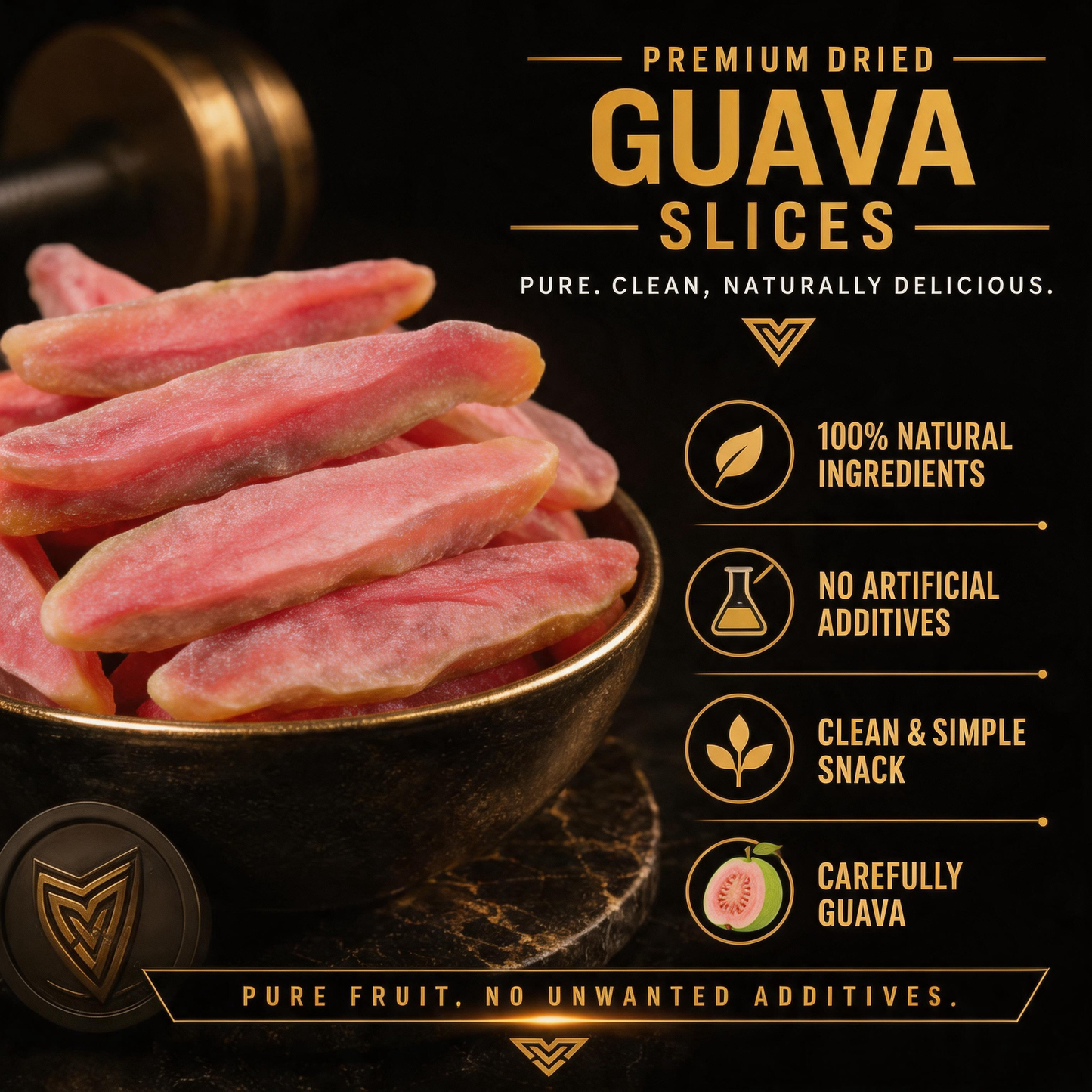 💪Natural Red Guava Slices for Men’s Vitality &Daily Stamina Support🔥